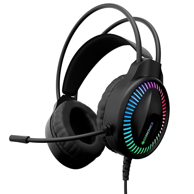 ZEBRONICS New Launch Blitz C Dolby Atmos Gaming Over Ear product image from Amazon