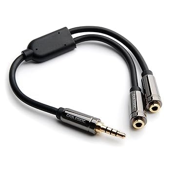 CABLESETC Universal Pro 3.5mm Stereo TRRS Dual Microphone product image from Amazon