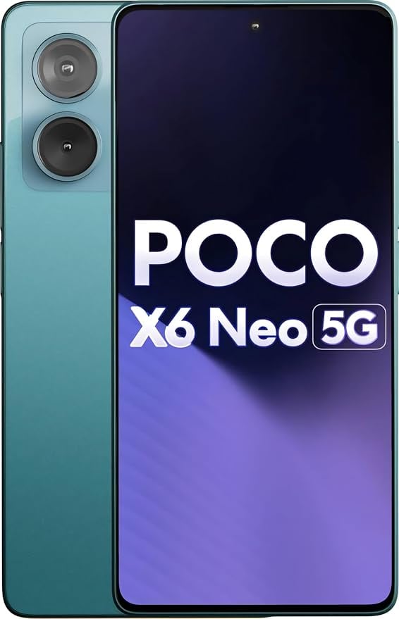 POCO X6 Neo 5G Horizon Blue 8GB RAM 128GB Storage Dimensity product image from Amazon
