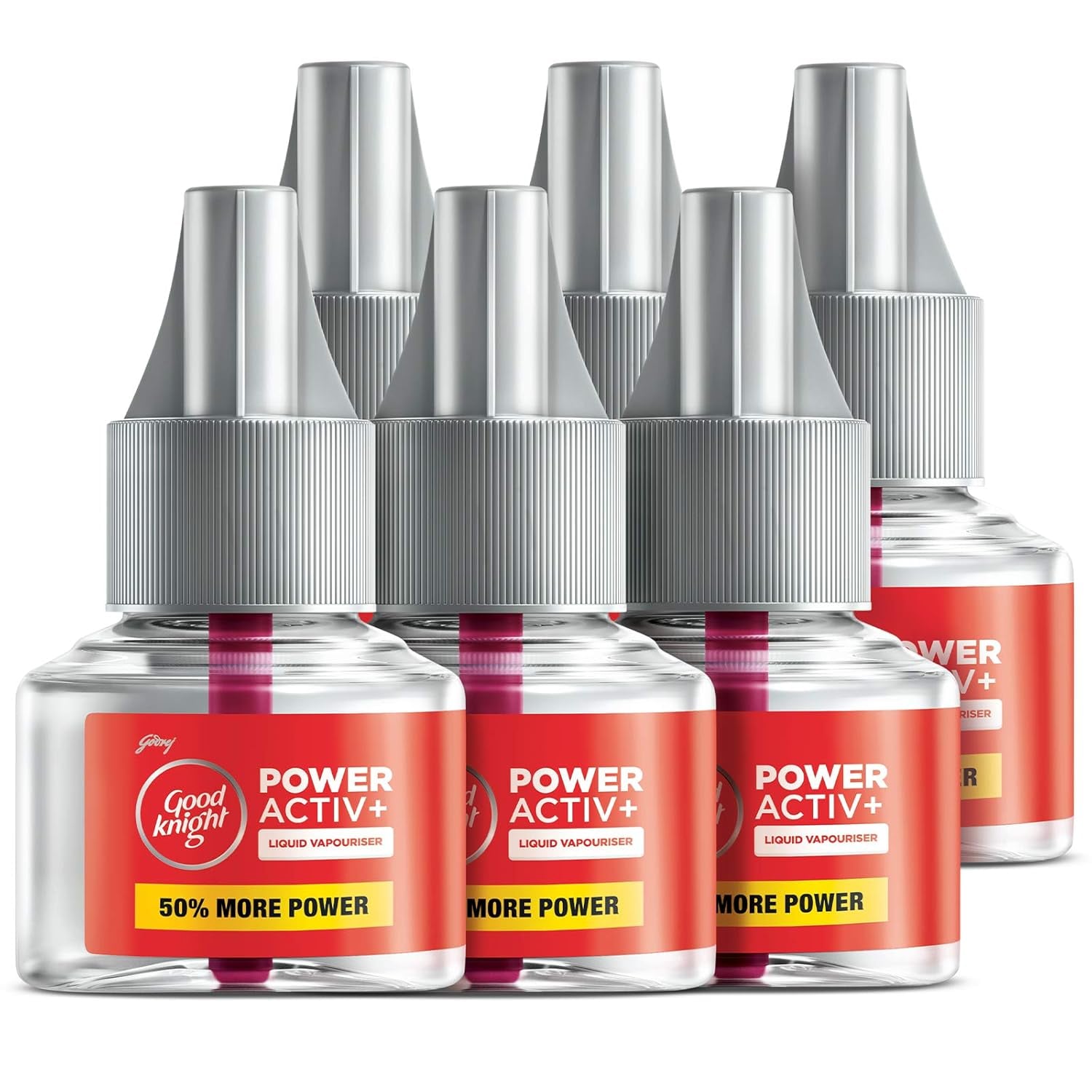 Good Knight Power Activ Liquid Vaporiser Pack 6 45ml Each product image from Amazon