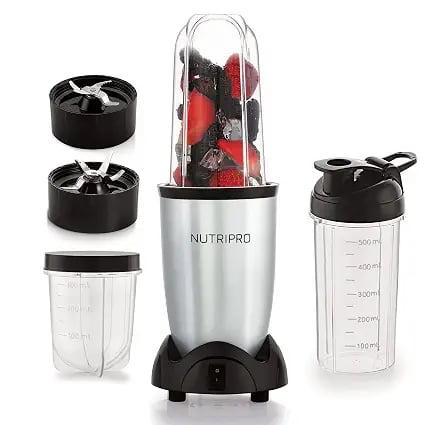 NutriPro Juicer Mixer Grinder Smoothie Maker 500 Watts Jars product image from Amazon