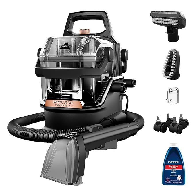 Bissell Portable Wet Dry Vacuum CleanerHydroSteam product image from Amazon