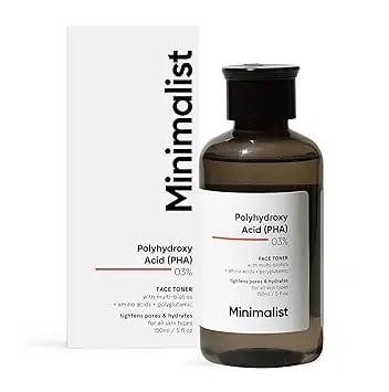 Minimalist Pha Alcohol Free Face Toner 150 Pore Tightening product image from Amazon