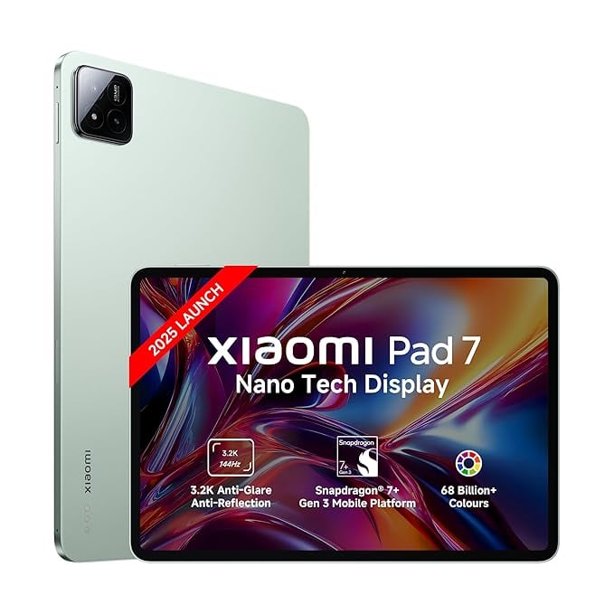 Xiaomi Pad 7 Nano Texture Display Sage Green 12GB RAM 256GB product image from Amazon