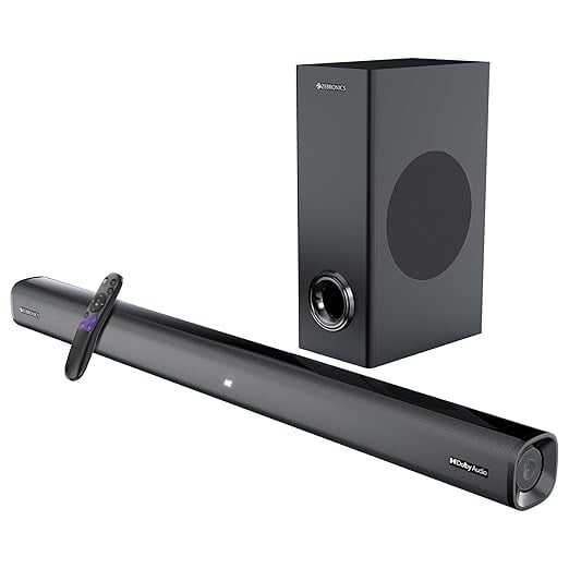 ZEBRONICS Juke BAR 6500 Dolby Soundbar 200 Watts Virtual product image from Amazon