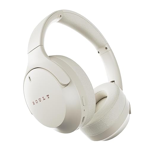 Boult Q Over Ear Bluetooth Headphones 70H Playtime 40mm product image from Amazon