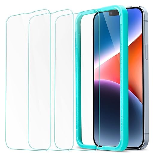 ESR 3 Pack iPhone 13 Pro Max14 Plus Tempered Glass 3 Pack product image from Amazon