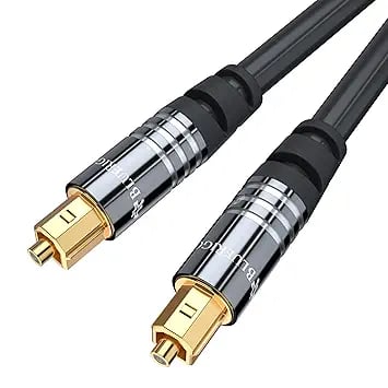 BlueRigger Premium Digital Optical Audio Toslink Cable With product image from Amazon