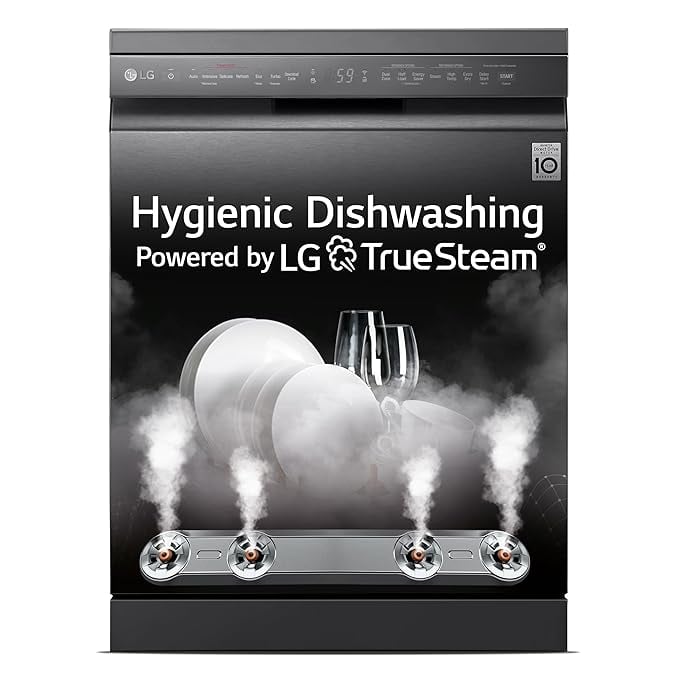 LG 14 Place Setting Free Standing Dish Washer TrueSteam product image from Amazon