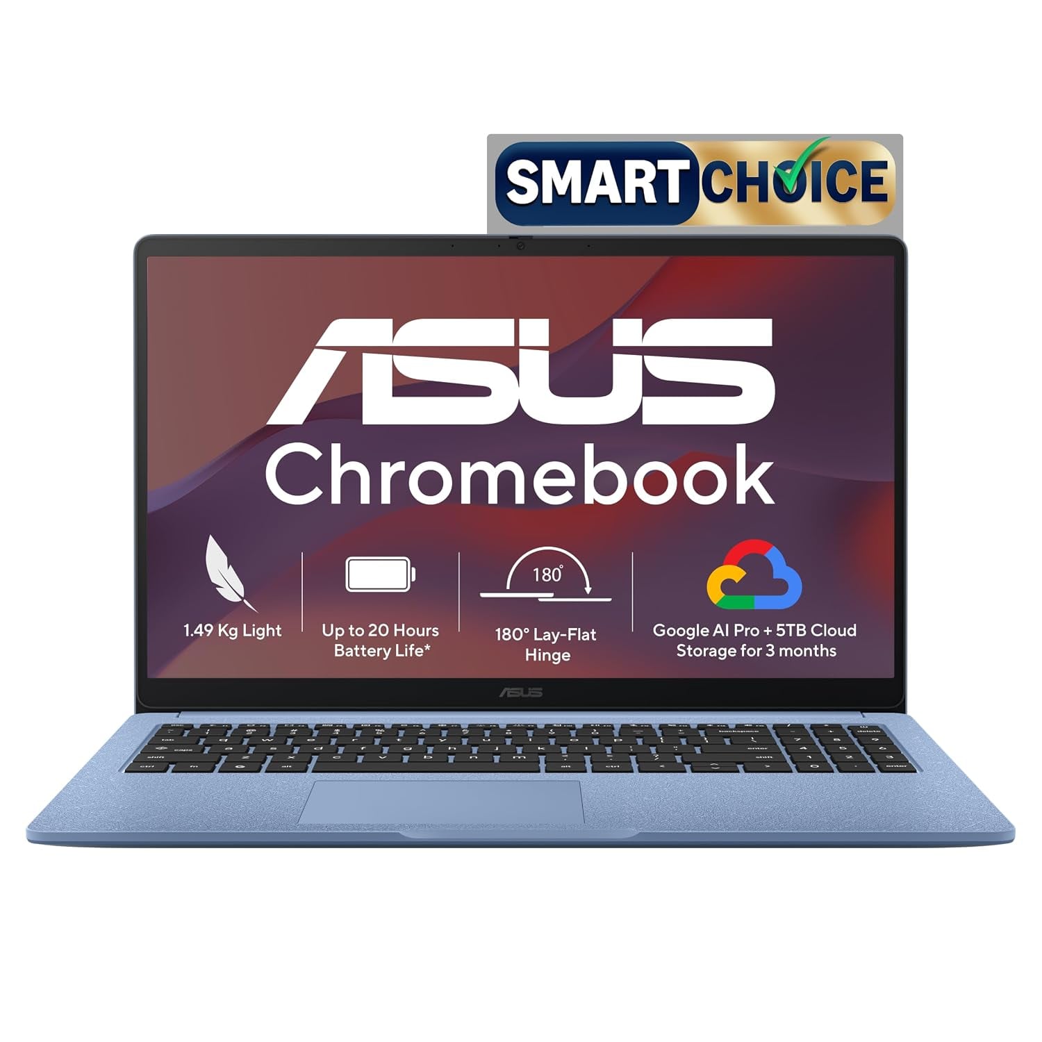 ASUS Chromebook CM1505 2026 Smartchoice Mediatek Kompanio product image