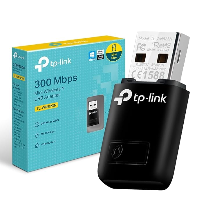 TP-LINK WiFi Dongle 300 Mbps Mini Wireless Network USB product image from Amazon