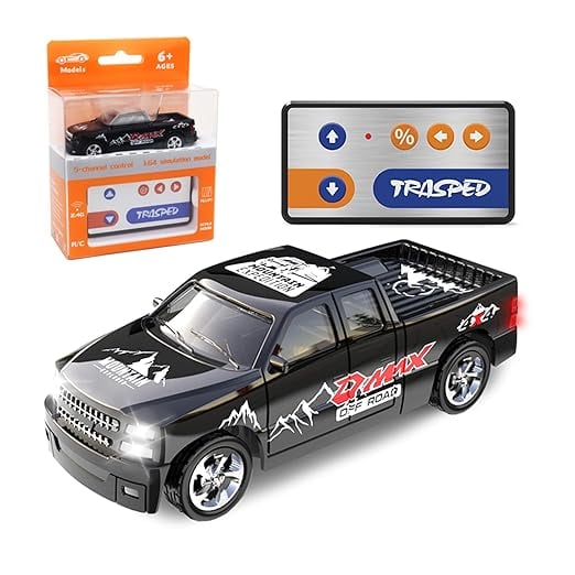 164 Black Remote Control Toy Cars Kids 2.4Ghz Adjustable product image from Amazon