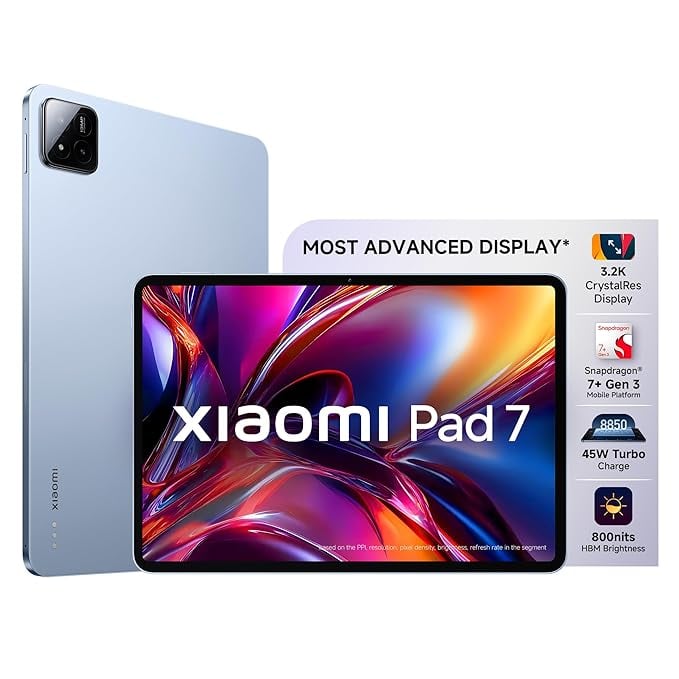 Xiaomi Pad 7 Qualcomm Snapdragon 7 Gen 3 28.35cm11.16 product image from Amazon