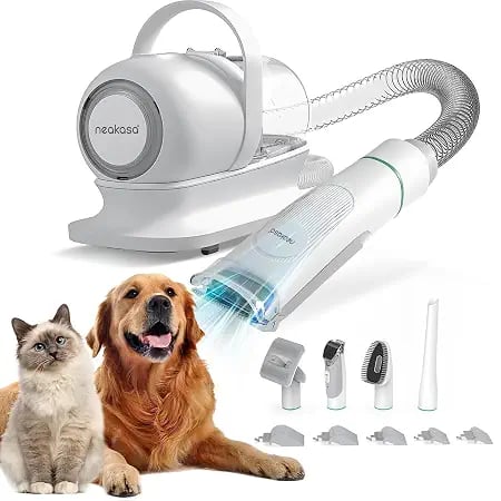 neabot P1 Pro Pet Grooming Kit Vacuum Suction 99 Pet Hair product image from Amazon