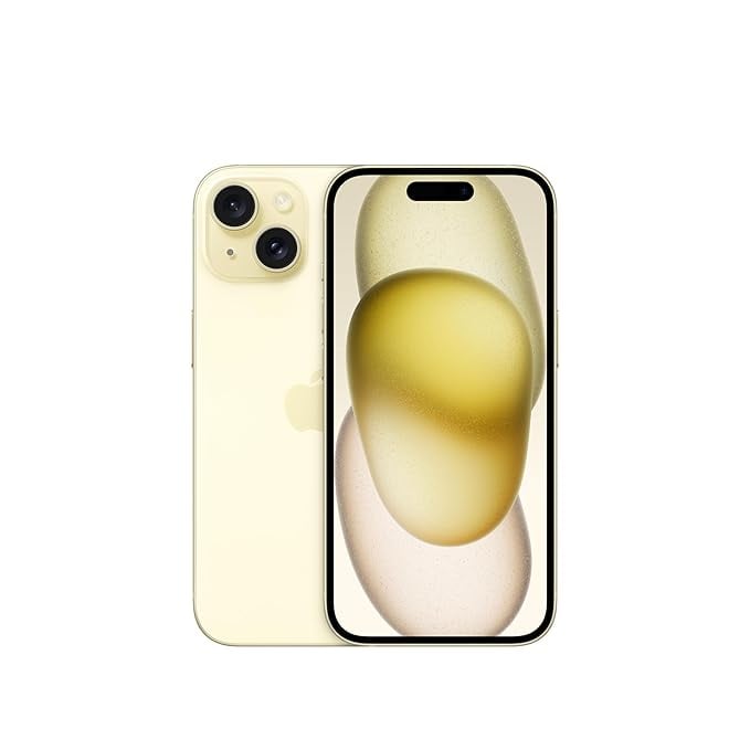 Apple iPhone 15 256 GB - Yellow - Smartphones product image from Amazon