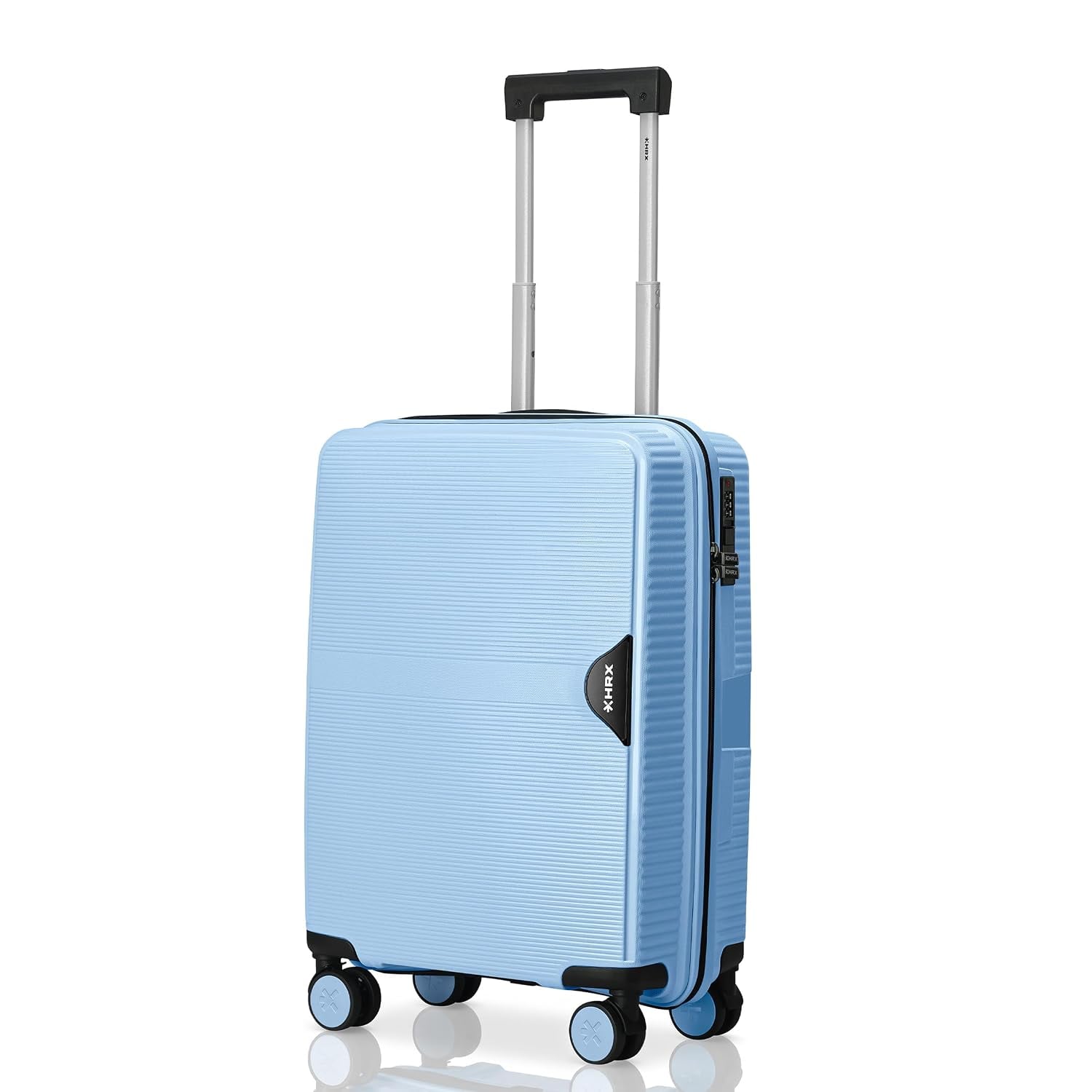 HRX Parabola Cabin Size Light Blue Polypropylene Hard Shell product image