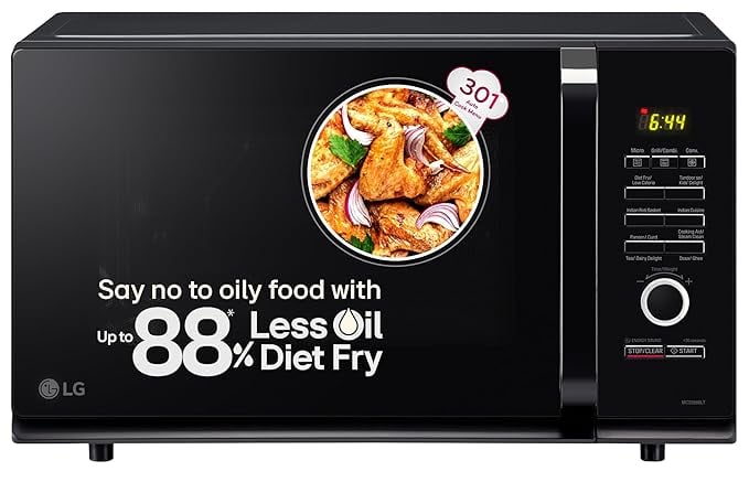 LG 32 L Convection Microwave Oven MC3286BLT Black Auto Cook product image from Amazon