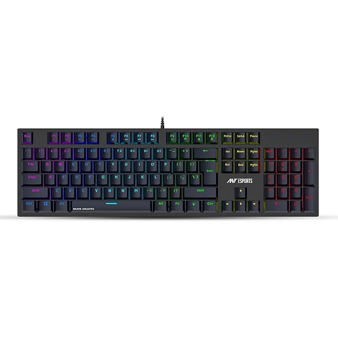 Ant Esports MK3400 V3 Pro Mechanical Gaming Keyboard RGB product image from Amazon
