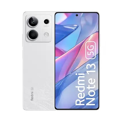 Redmi Note 13 5G Arctic White 6GB RAM 128GB Storage 5G product image from Amazon