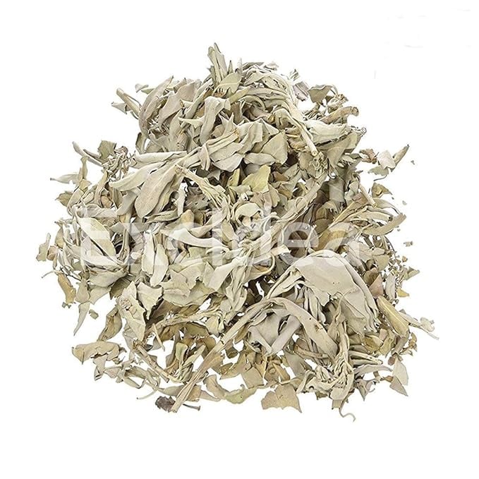 ExcIdea 100gms Dried Sage Leaves Smudge Smudging Removes product image from Amazon