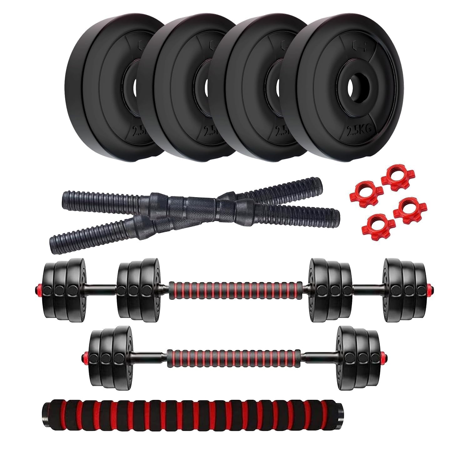 Amazon Brand - Symactive Pvc 3-In-1 Convertible Dumbbells product image from Amazon