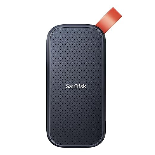 Sandisk 1TB Portable SSD 800MBs R USB 3.2 Gen 2 Rugged SSD product image from Amazon