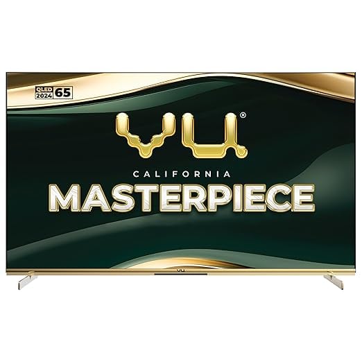 Vu 164cm 65 inches Masterpiece Frame Series 4K QLED TV product image from Amazon