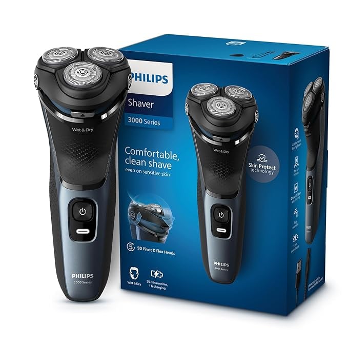 Philips Electric Shaver Men SkinProtect Technology Wet Dry product image from Amazon