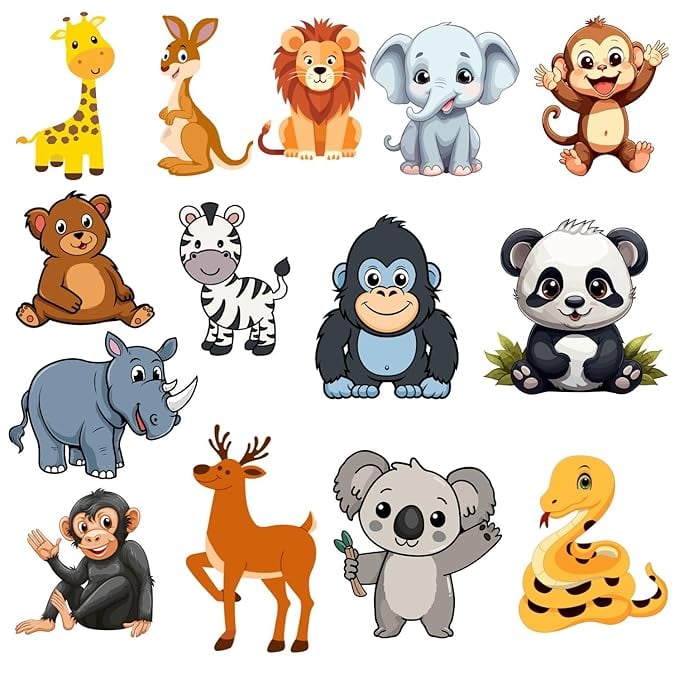 RufaStories Forest Animal Fridge Magnets Kids 14 Pieces product image from Amazon