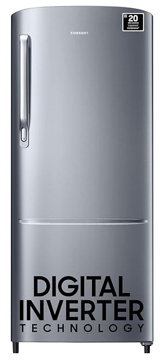 Samsung 183 L 3 Star Digital Inverter Direct-Cool Single product image from Amazon