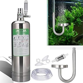VAYINATO Stainless Steel 2L Planted Aquarium DIY Co2 product image from Amazon