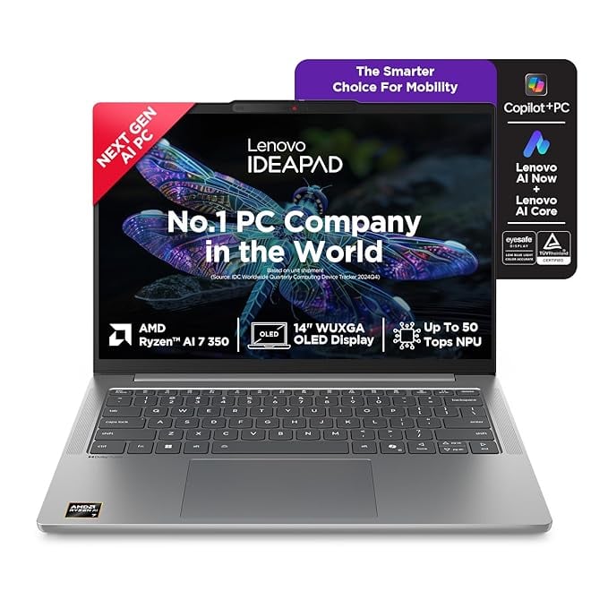 Lenovo IdeaPad Slim 5 AMD Ryzen AI 7 350 Copilot AI PC24GB product image from Amazon