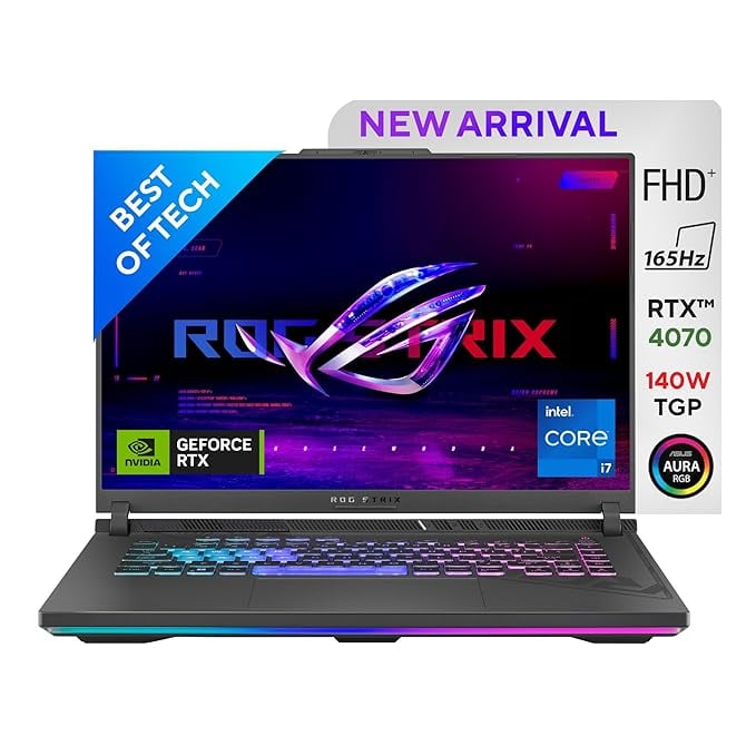 ASUS ROG Strix G16 Gaming Laptop 16 40.64cm FHD 165Hz 13th product image from Amazon