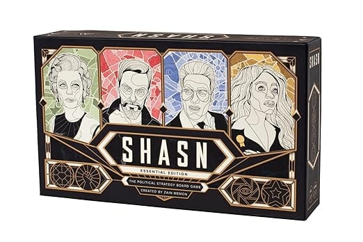 SHASN The Political Strategy Board Game Adults Children 14 product image from Amazon