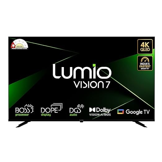Lumio Vision 7 127 cm 50 inches 4K Ultra-HD Smart QLED product image from Amazon