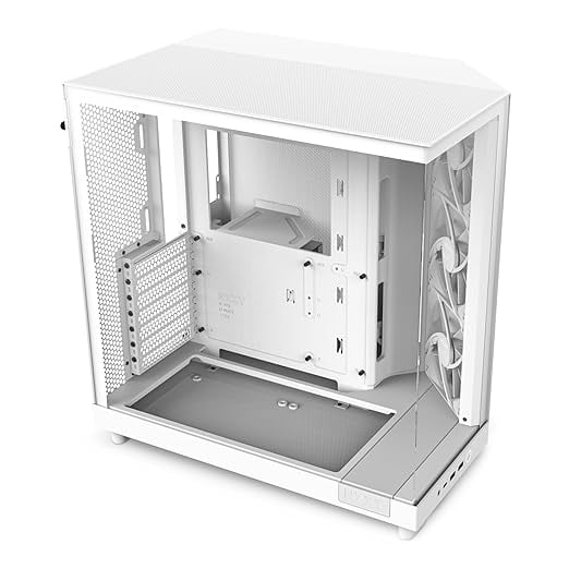 NZXT H6 Flow CC-H61FW-01 Compact Dual-Chamber Mid-Tower product image from Amazon