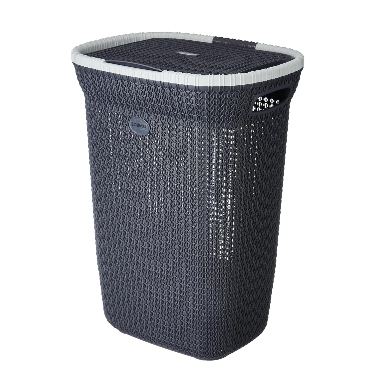 Amazon Brand - Solimo Knit Laundry Basket - Big - 55 Litres product image from Amazon