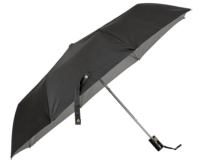 Sun Umbrella Black Folding Umbrella 3 Fold 40 inches UV product image from Amazon