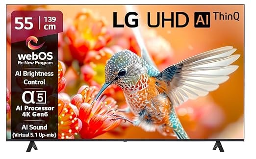 LG 139 cm 55 inches 4K Ultra HD Smart LED TV 55UR7500PSC product image from Amazon