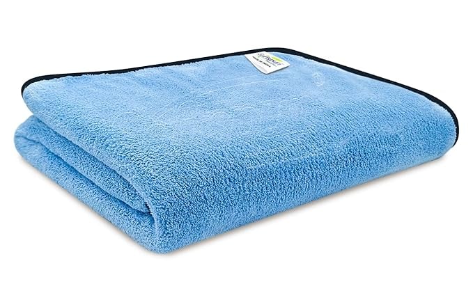 Softspun Microfiber Bath Towel 1 Pc 280 Gsm 70x140 Sky Blue product image from Amazon
