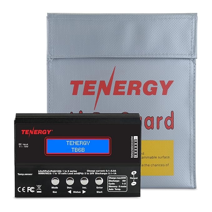 Tenergy 1S-6S Digital Battery Pack Charger product image from Amazon