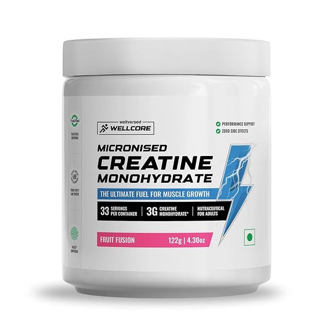 Wellcore - Pure Micronised Creatine Monohydrate Fruit product image from Amazon