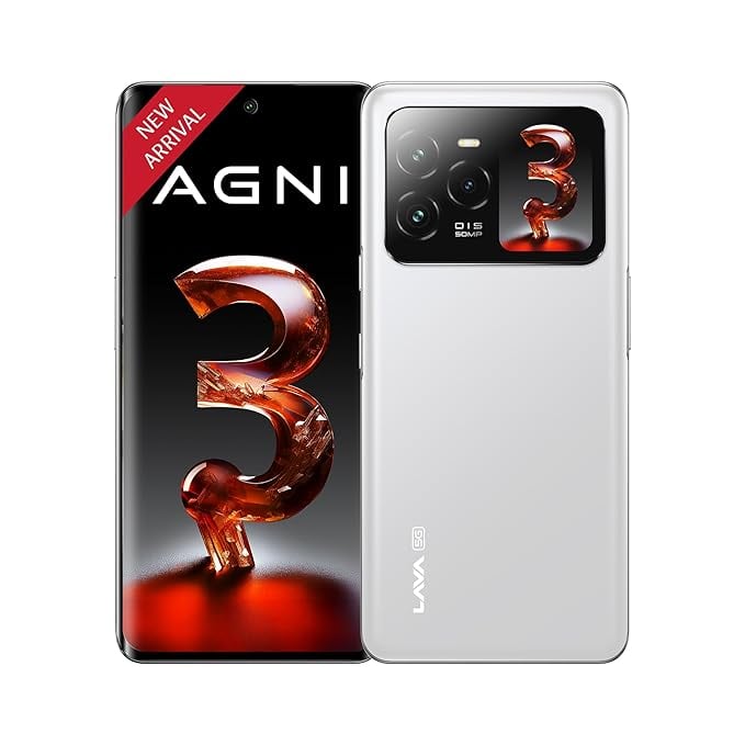 Lava Agni 3 5G Pristine Glass 8GB256GB Indias 1st Dual product image from Amazon