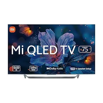 Mi 189.34cm 75 inches Q1 Series 4K Ultra HD Smart QLED TV product image from Amazon