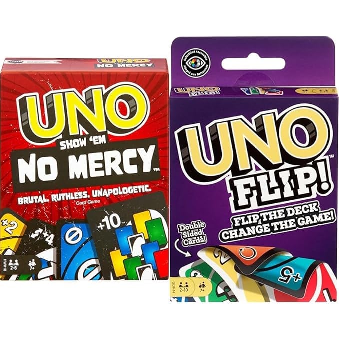 ARCADE GAMES UNOO Show em No Mercy Card Game Kids Adults product image from Amazon