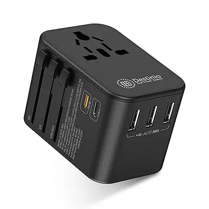 Destinio Universal Travel Adapter - 6-in-1 Fast 35w product image from Amazon