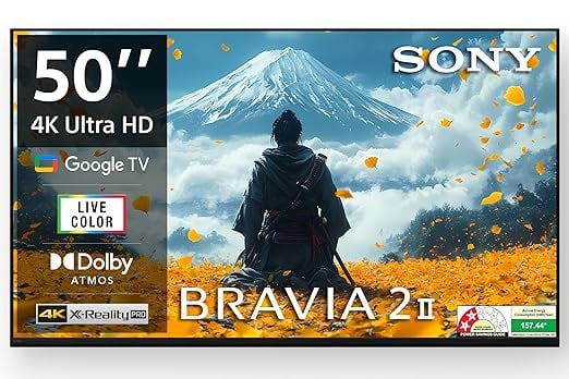 Sony 126 cm 50 inches BRAVIA 2M2 Series 4K Ultra HD Smart product image from Amazon