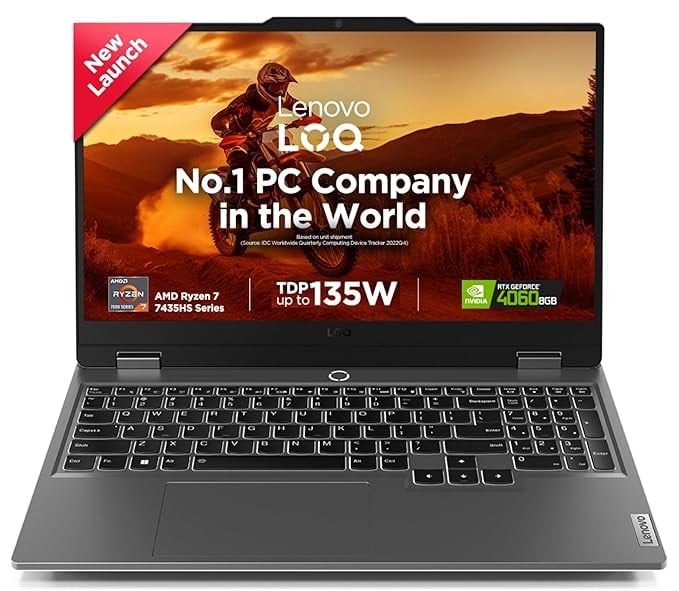 Lenovo LOQ 2024 AMD Ryzen 7 7435HS NVIDIA RTX 4060-8GB 24GB product image from Amazon