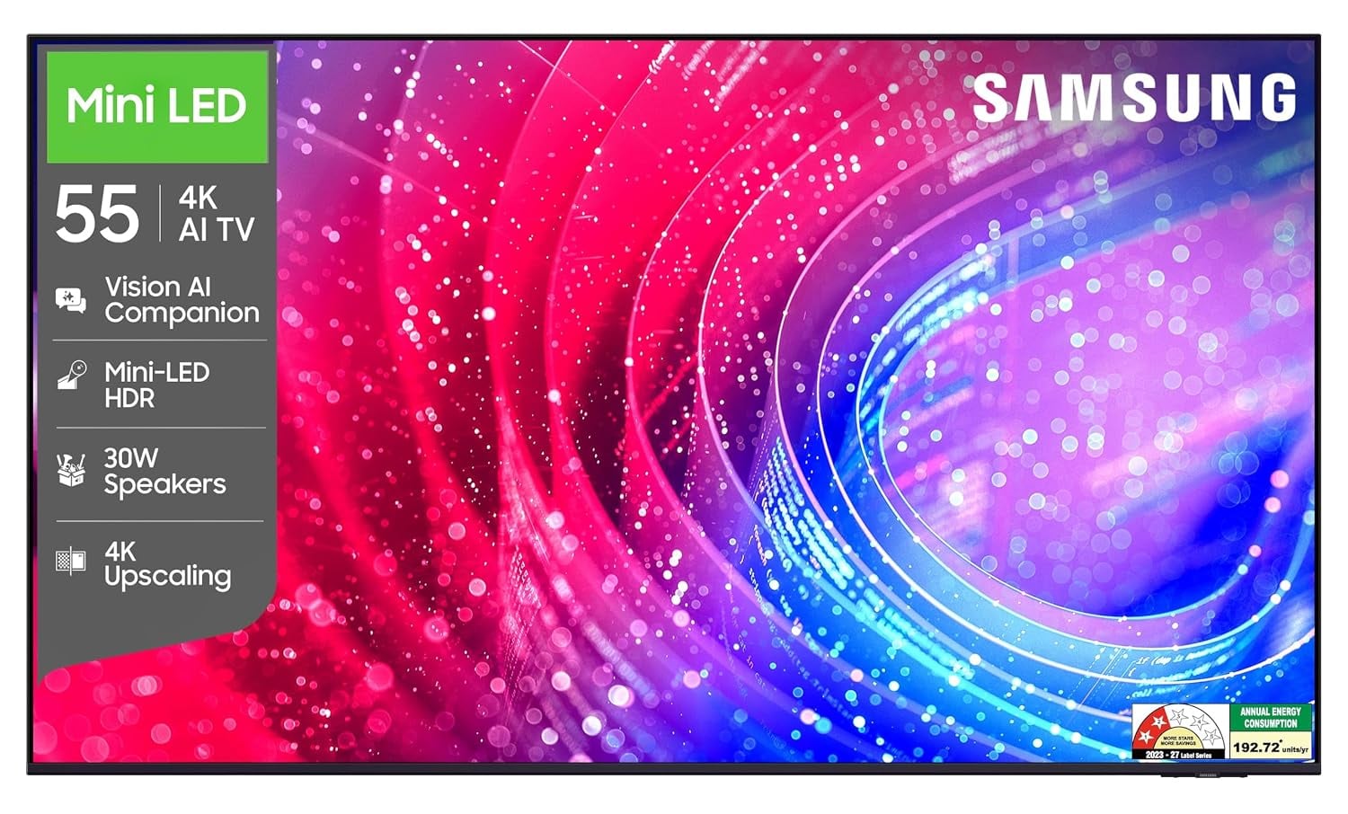 Samsung 55 Inch 138cm Mini LED 4K Vision Ai product image