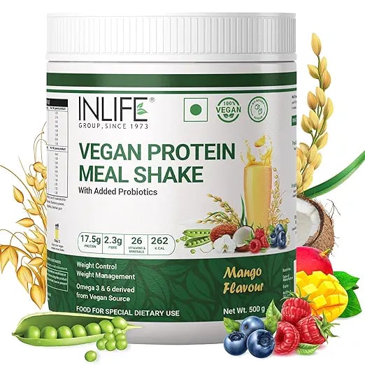 INLIFE Plant Based Meal Replacement Shake Plant Protein product image from Amazon